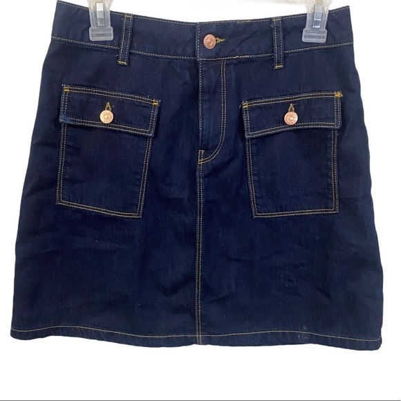 Zara pocket denim skirt size M - Picture 1 of 10